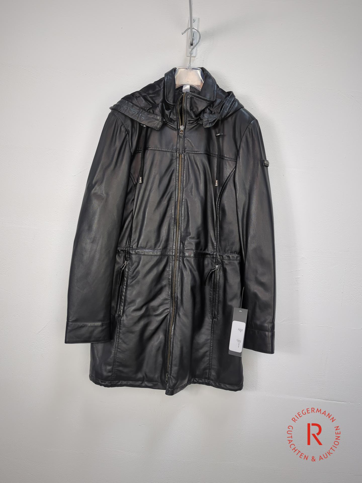 DAMEN LEDERMANTEL GRÖSSE 38